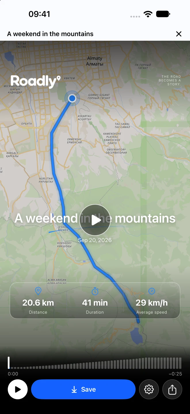 Roadly trip video preview